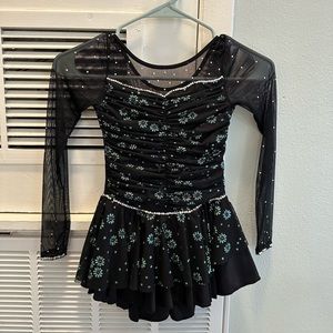 Ice skating competition dress